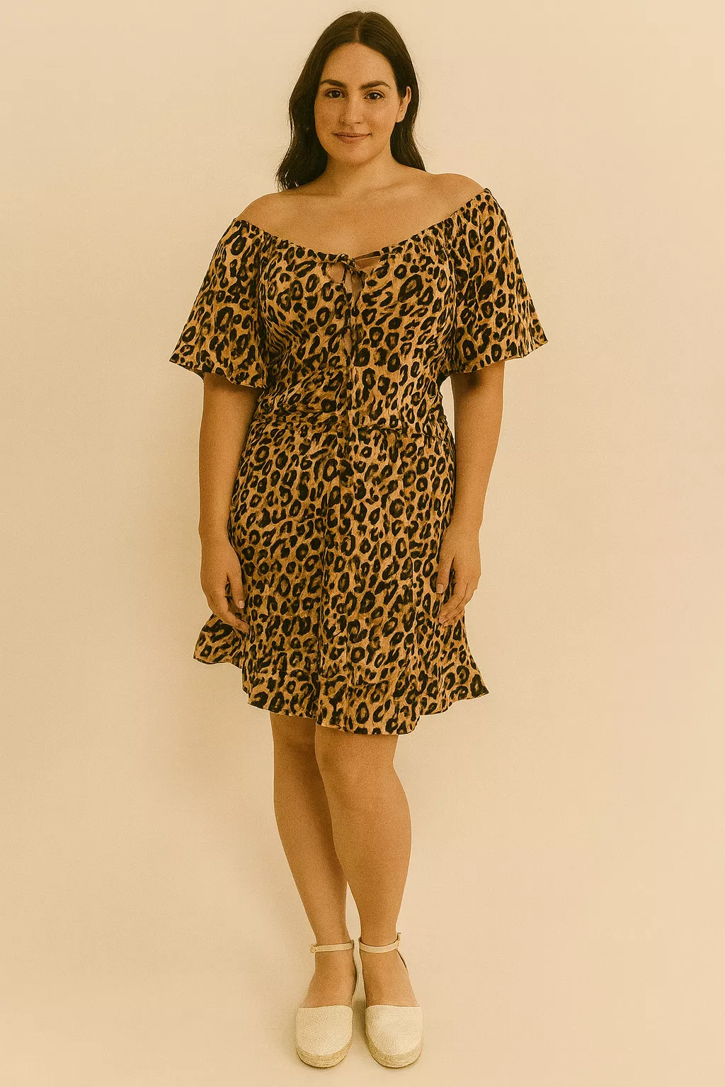 Vestido Animal Print-JS-17 1 Vestido Animal Print-JS-17
