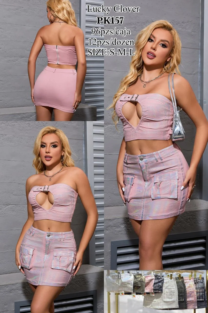 Conjunto Falda Top-HS25-PK157 1 Conjunto Falda Top-HS25-PK157