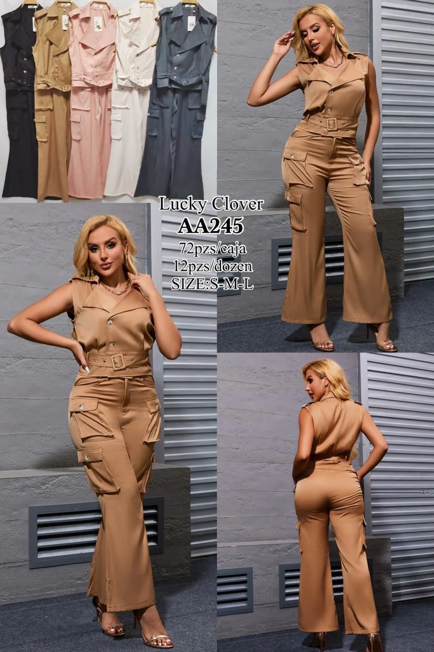 Jumpsuit Cuello Ancho-HS25-AA245 1 Jumpsuit Cuello Ancho-HS25-AA245