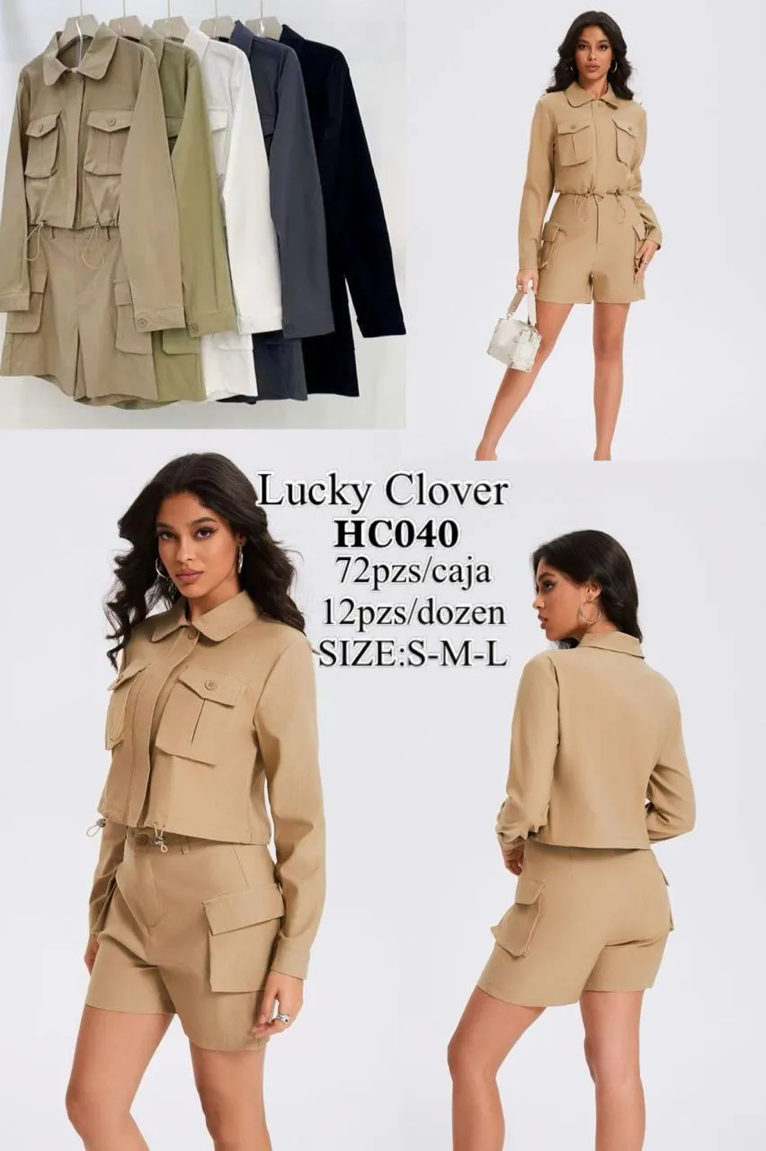 Conjunto Casual Mujer-HS25-HC040 1 Conjunto Casual Mujer-HS25-HC040