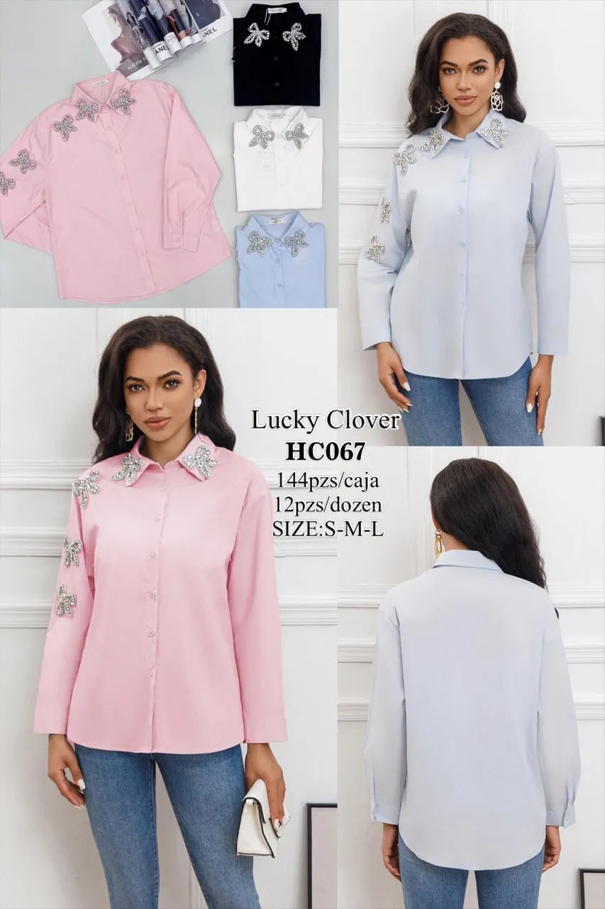 Blusa Con Apliques-HS25-HC067 1 Blusa Con Apliques-HS25-HC067