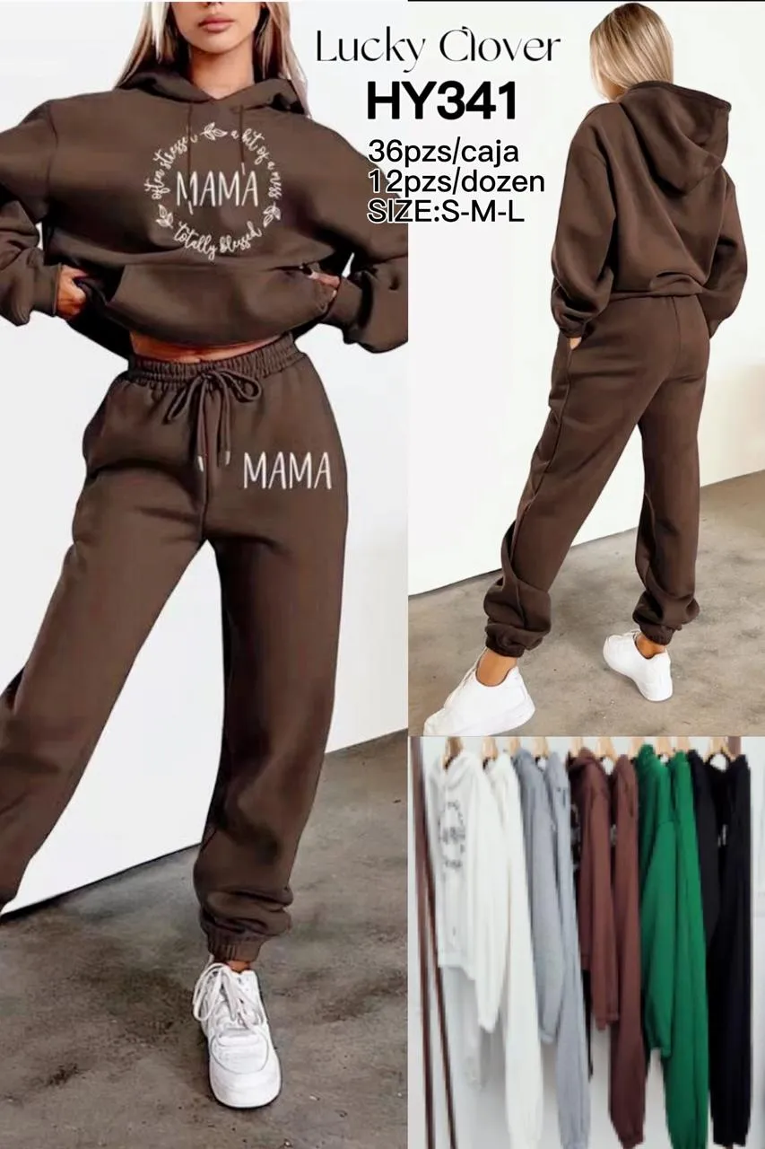 Sudadera Y Pants Mama Estilo Casual-HS25-HY341 1 Sudadera Y Pants Mama Estilo Casual-HS25-HY341