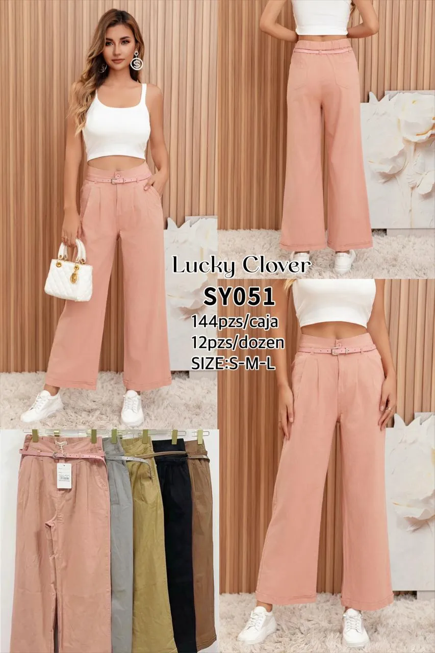 Pantalones Elegantes Mujer-HS25-SY051 1 Pantalones Elegantes Mujer-HS25-SY051