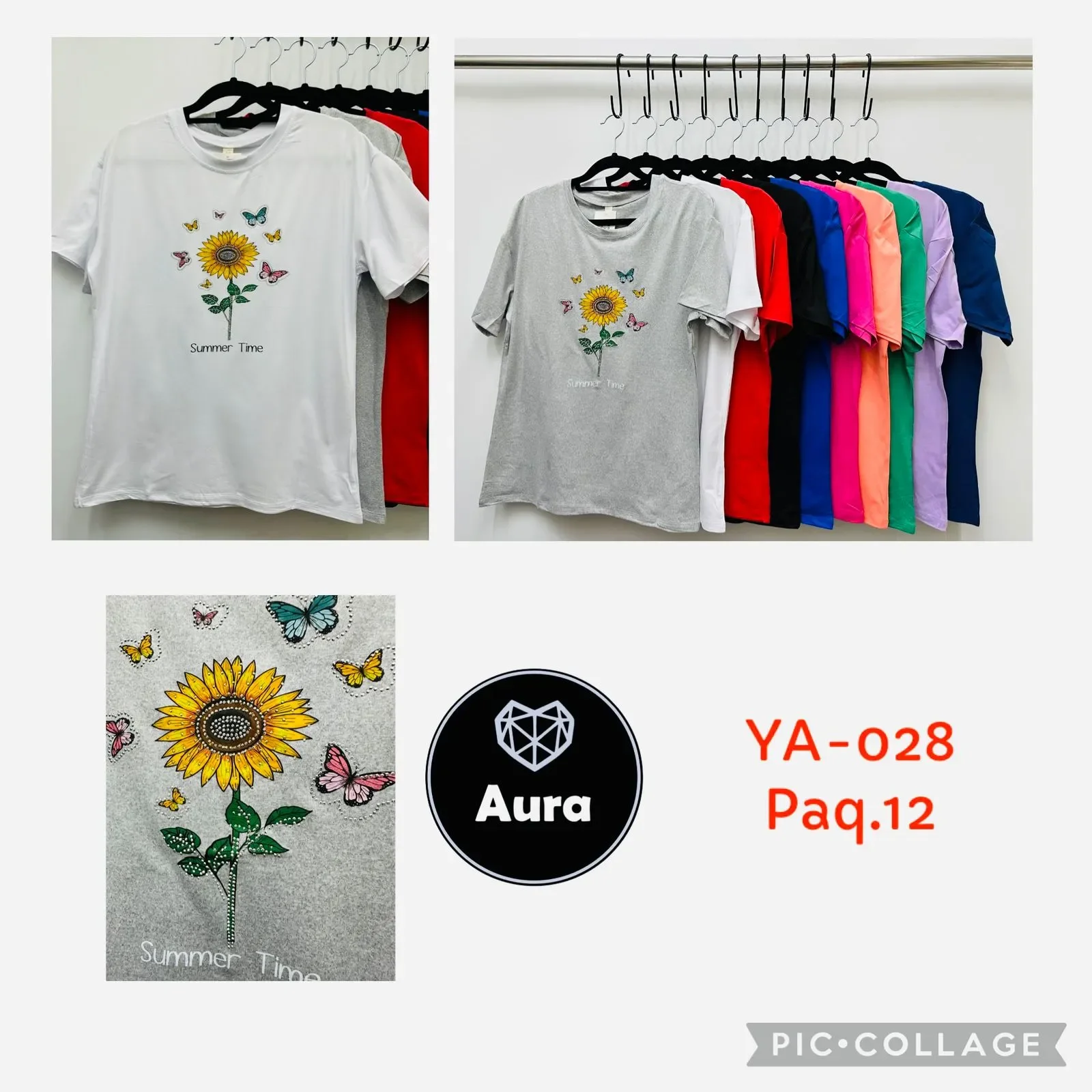 Blusa Estampada Girasol-HS25-YA-028 1 Blusa Estampada Girasol-HS25-YA-028