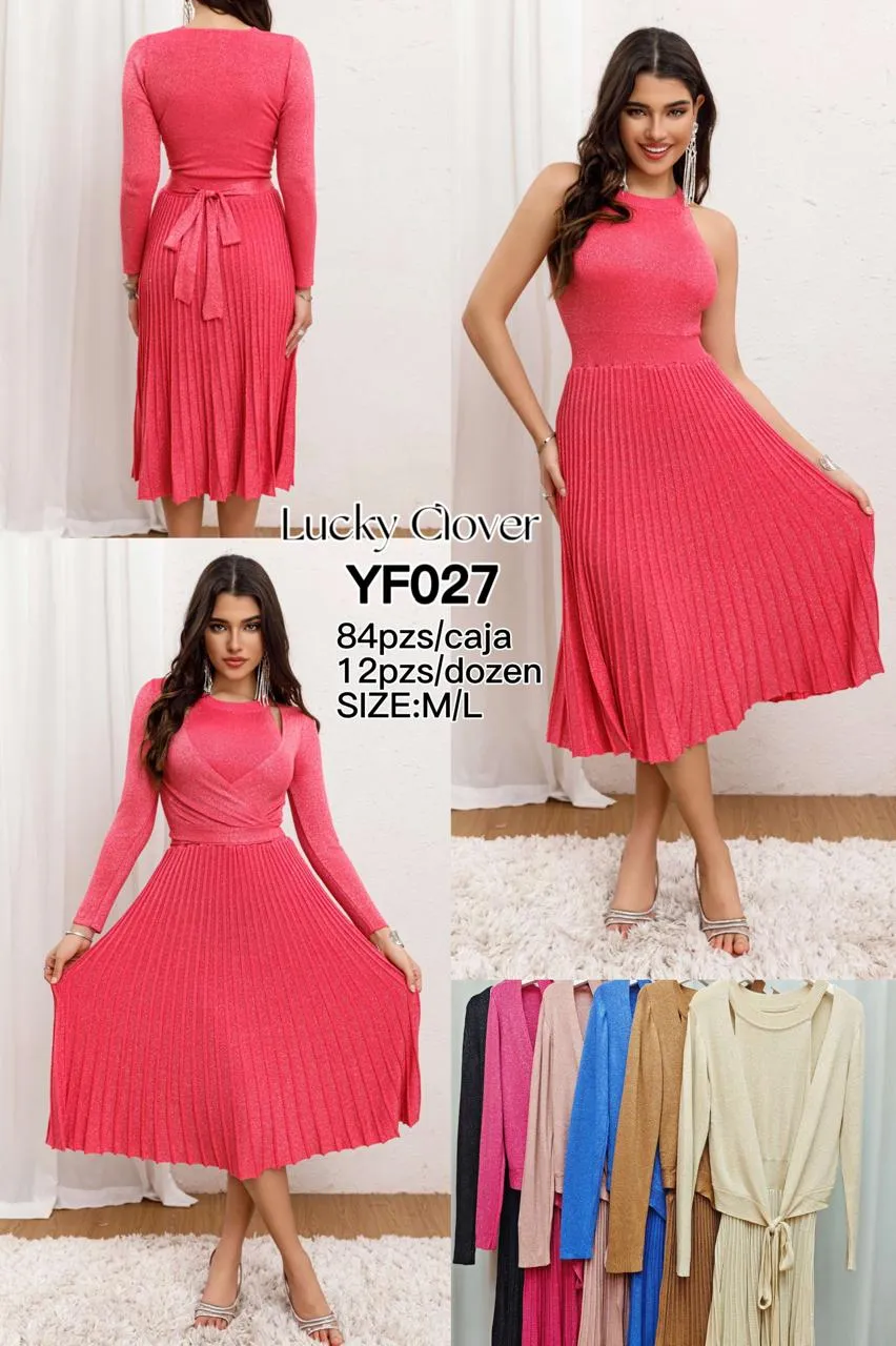 Vestido Largo Elegante-HS25-YF027 1 Vestido Largo Elegante-HS25-YF027