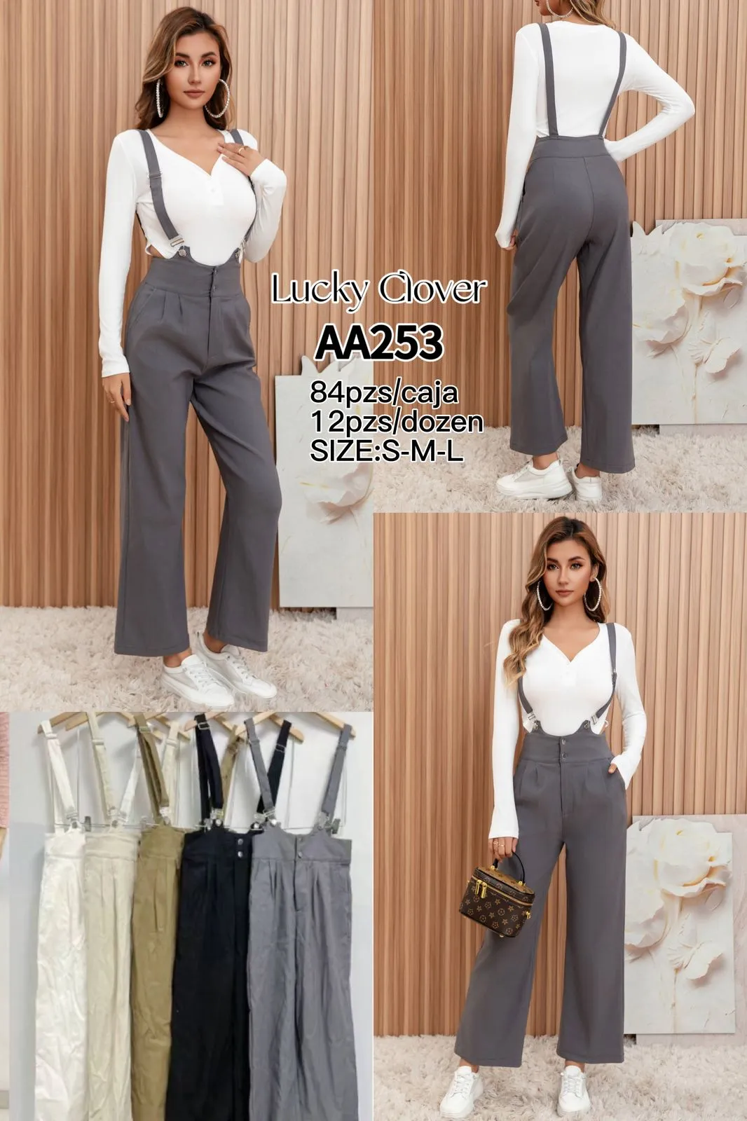 Pantalones con tirantes-HS25-AA253 1 Pantalones con tirantes-HS25-AA253