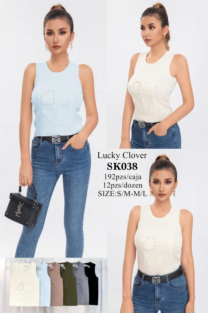 Blusa con detalle de corazon-HS25-SK038 1 Blusa con detalle de corazon-HS25-SK038