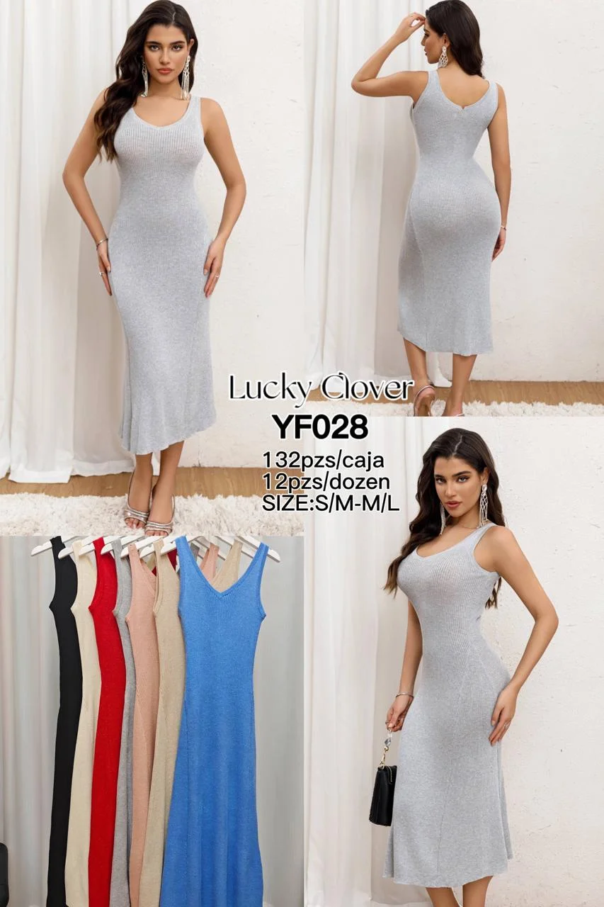 Vestido Largo-HS25-YF028 1 Vestido Largo-HS25-YF028