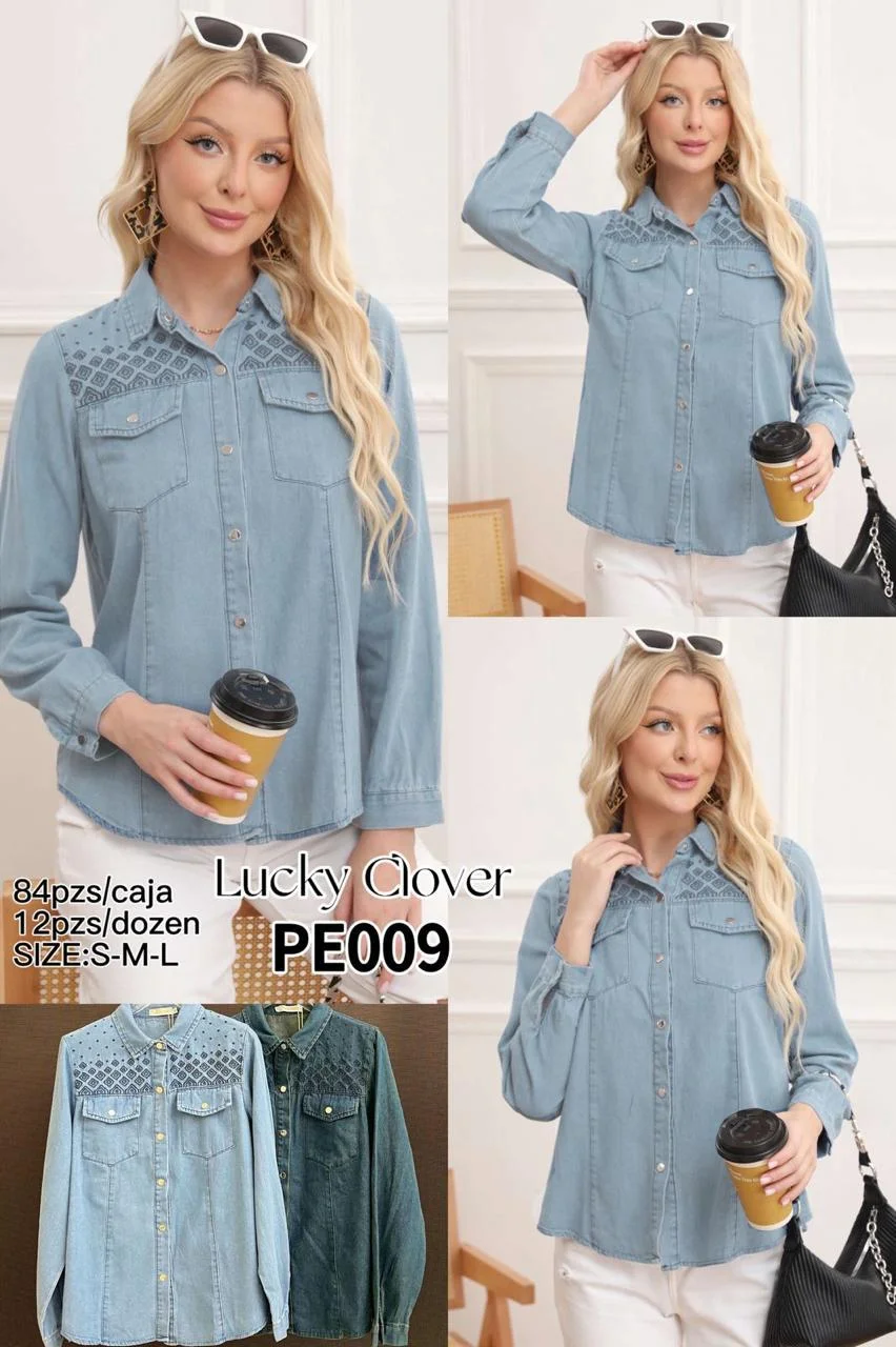 Camisa denim-HS25-PE009 1 Camisa denim-HS25-PE009