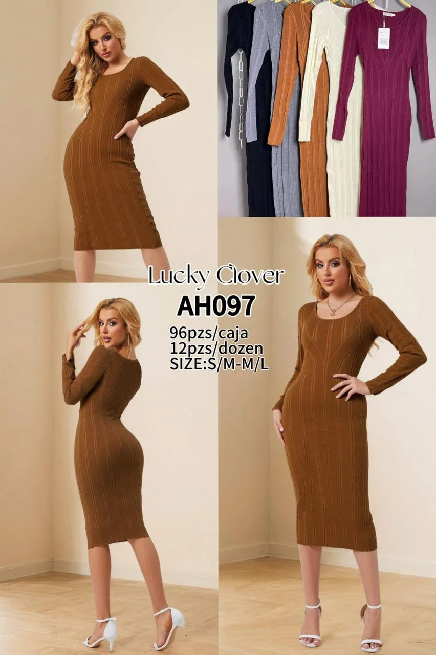 Vestido largo de canale-HS25-AH097 1 Vestido largo de canale-HS25-AH097