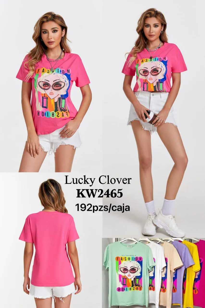 Blusa Estampada Mujer-HS25-KW2465 1 Blusa Estampada Mujer-HS25-KW2465