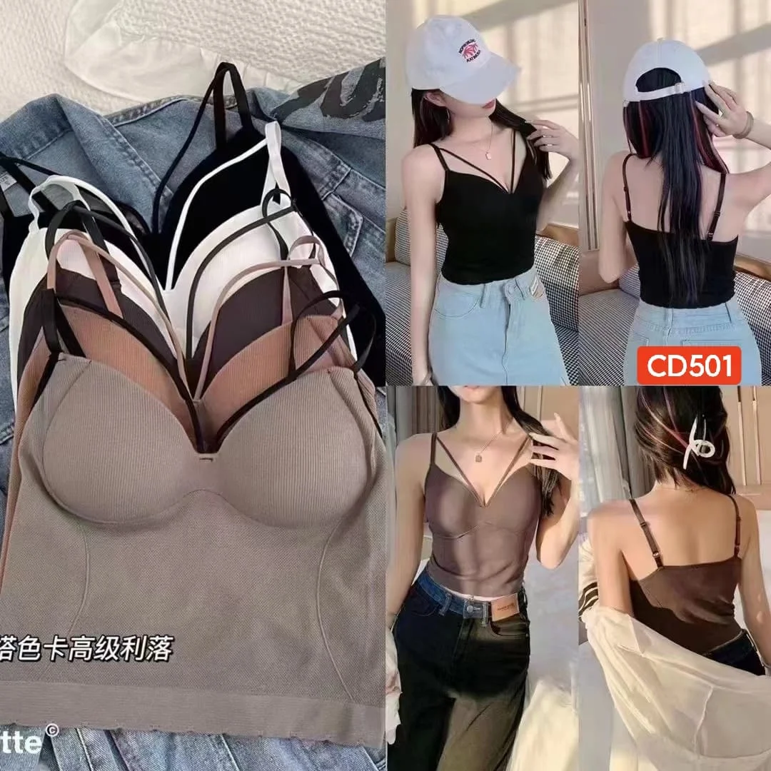 Blusa con Tirantes-HS25-CD501 1 Blusa con Tirantes-HS25-CD501