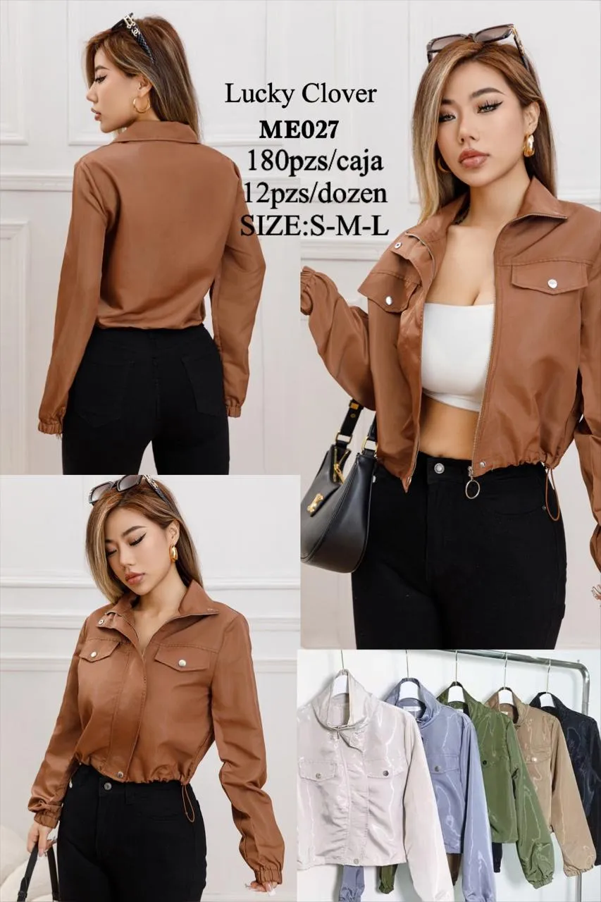 Chamarra Casual Mujeres-HS25-ME027 1 Chamarra Casual Mujeres-HS25-ME027