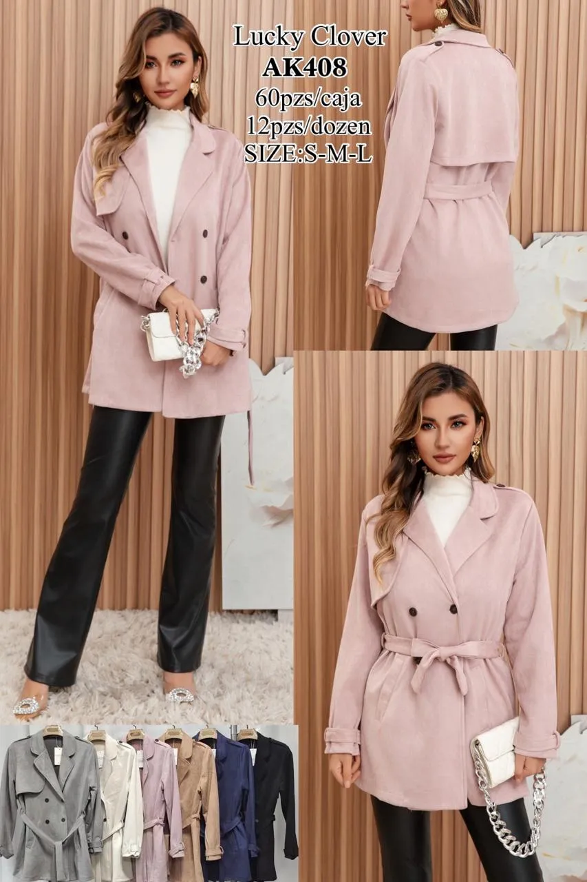 Abrigo Elegante Mujer-HS25-AK408 1 Abrigo Elegante Mujer-HS25-AK408