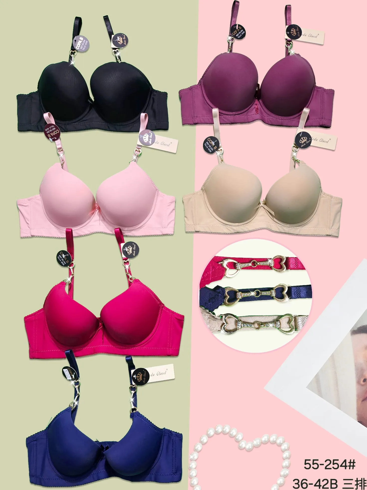 Brasier Con Corazones Brillantes-HS25-55-254 1 Brasier Con Corazones Brillantes-HS25-55-254