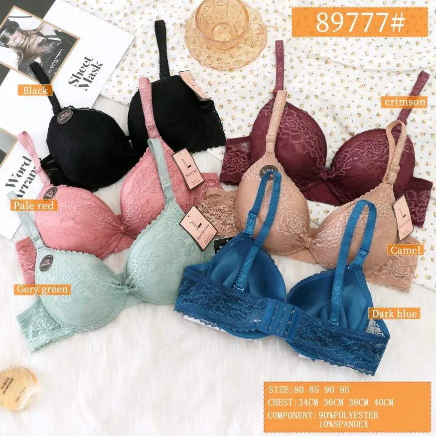 Brasier Con Encaje-HS25-89777 1 Brasier Con Encaje-HS25-89777