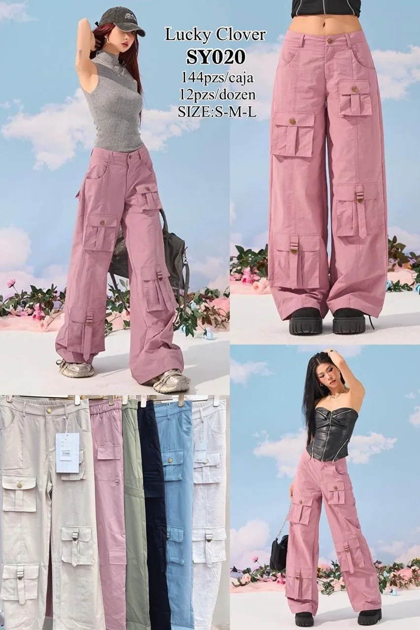 Pantalon Cargo Casual-HS25-SY020 1 Pantalon Cargo Casual-HS25-SY020