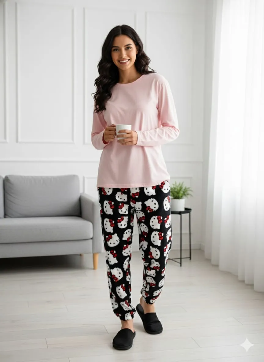 Pants con estampado de hello kitty -PAN-KITT 1 Pants con estampado de hello kitty -PAN-KITT