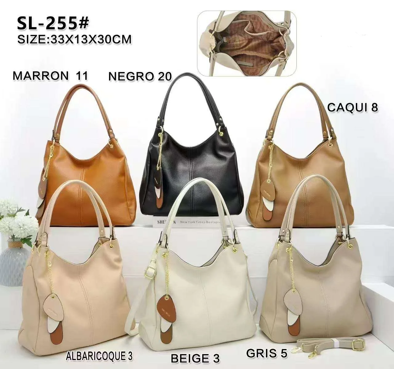 Bolso de hombro para mujer-HS25-SL-255# 1 Bolso de hombro para mujer-HS25-SL-255#