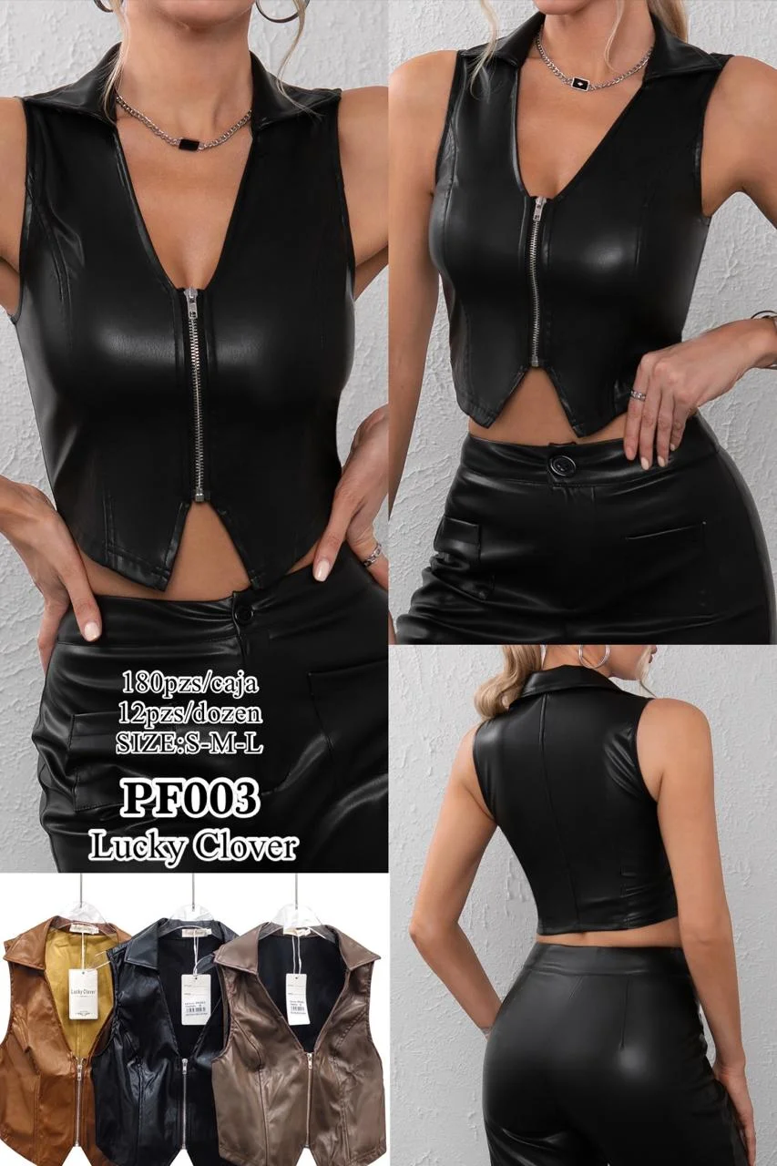 Chaleco sintetico con cremallera-HS25-PF003 1 Chaleco sintetico con cremallera-HS25-PF003