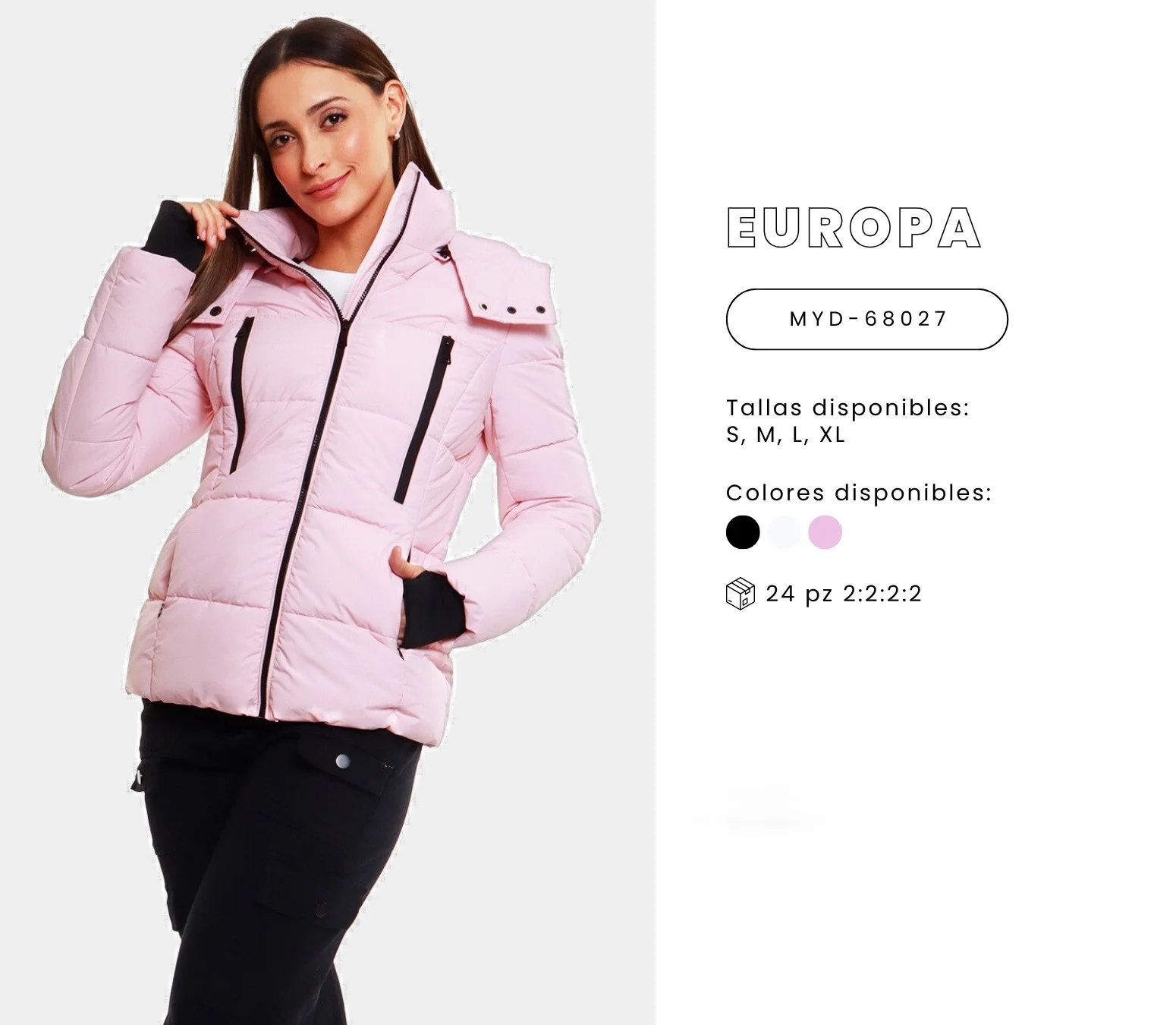 Chamarra Acolchada Mujer-0-MYD-68027 1 Chamarra Acolchada Mujer-0-MYD-68027