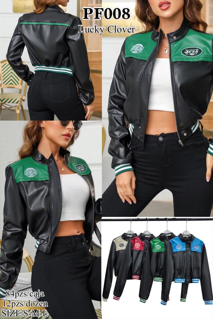 Chamarra Lucky Clover-HS25-PF008 1 Chamarra Lucky Clover-HS25-PF008