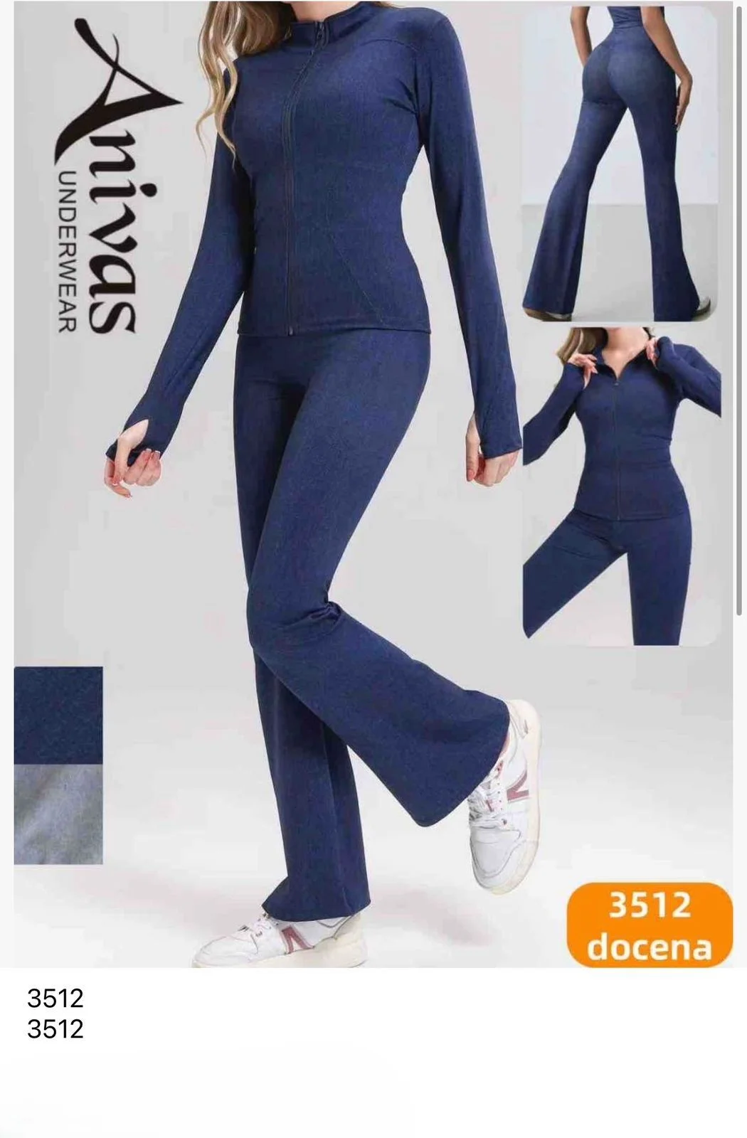 Conjunto deportivo de mujer-HS25-3512 1 Conjunto deportivo de mujer-HS25-3512