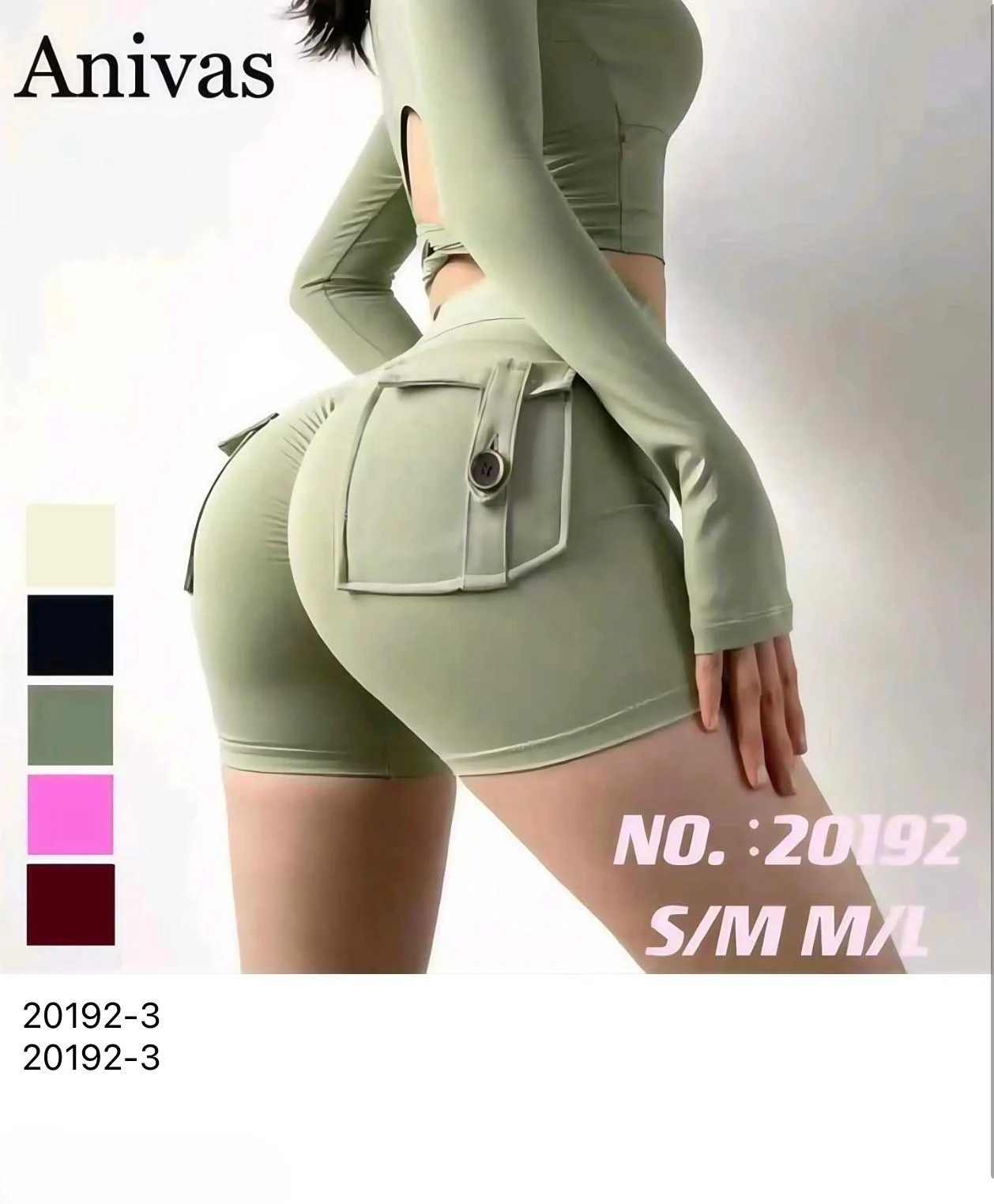 Shorts para mujer-HS25-20192-3 1 Shorts para mujer-HS25-20192-3