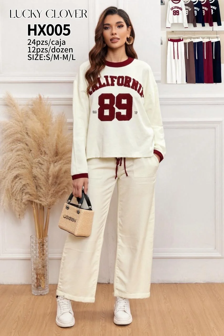 Conjunto deportivo para mujer California 89-HS25-HX005 1 Conjunto deportivo para mujer California 89-HS25-HX005