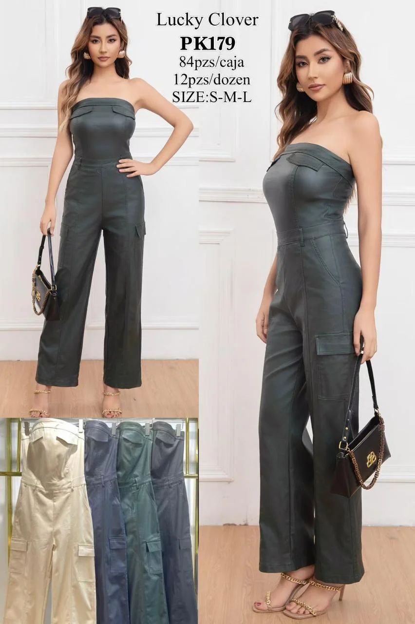 Mono enterizo strapless-HS25-PK179 1 Mono enterizo strapless-HS25-PK179