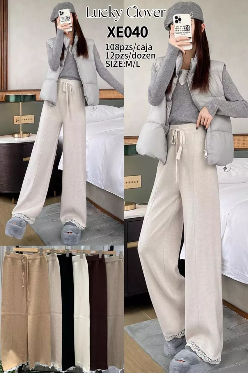 Pantalon de vestir para mujer-HS25-XE040 1 Pantalon de vestir para mujer-HS25-XE040