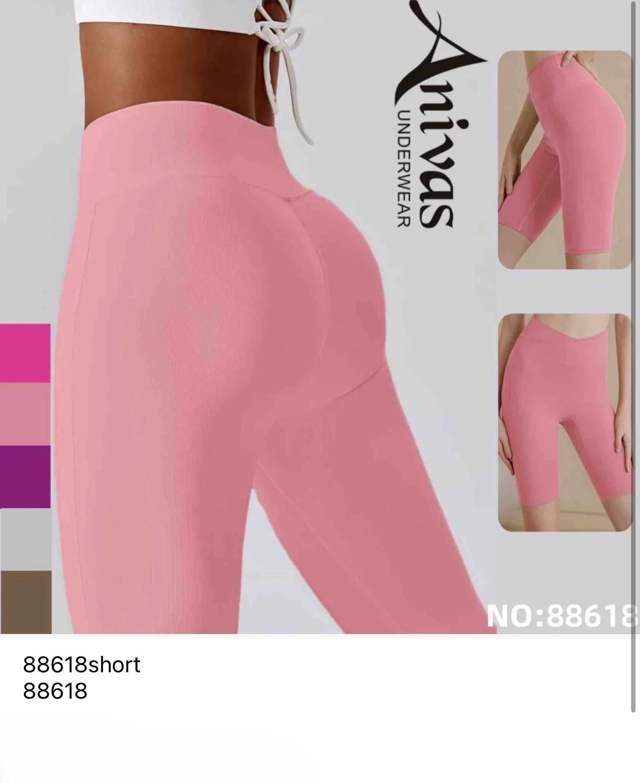 Shorts de licra para mujer-HS25-88618 1 Shorts de licra para mujer-HS25-88618