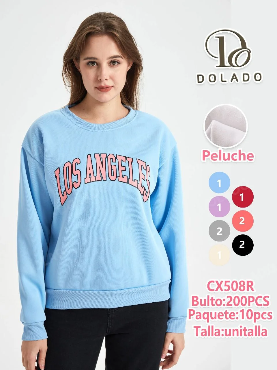 Sudadera Los Angeles-0-CX508R 1 Sudadera Los Angeles-0-CX508R
