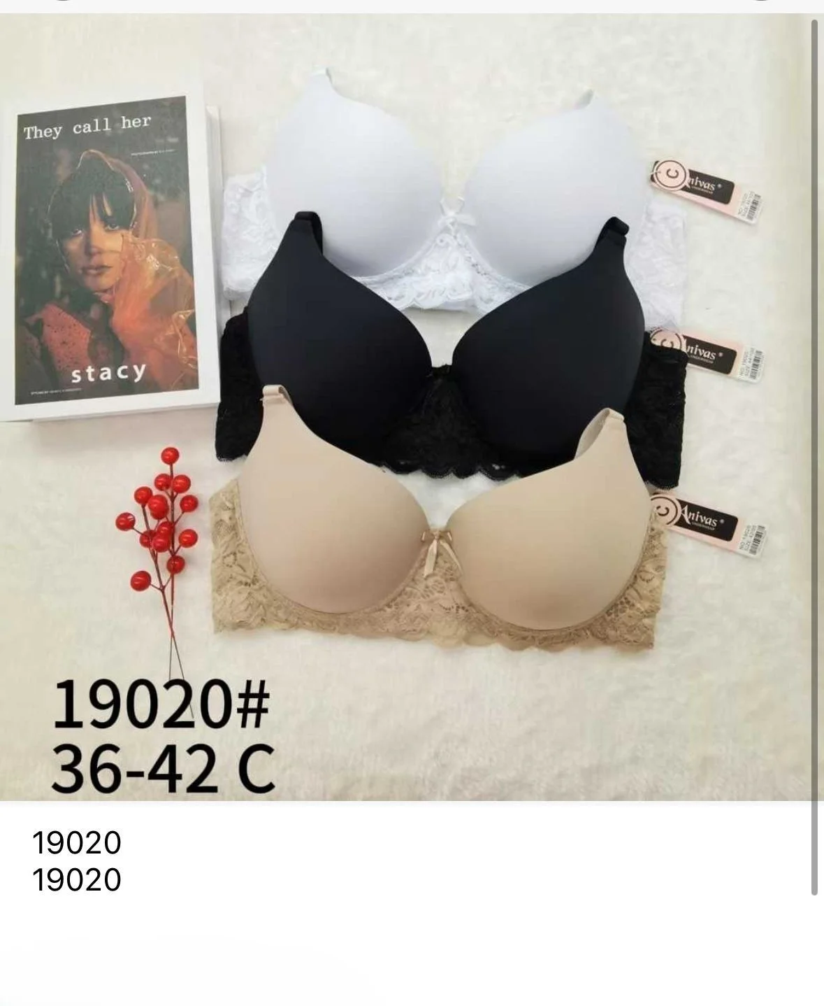 Sujetadores con encaje-HS25-19020# 1 Sujetadores con encaje-HS25-19020#