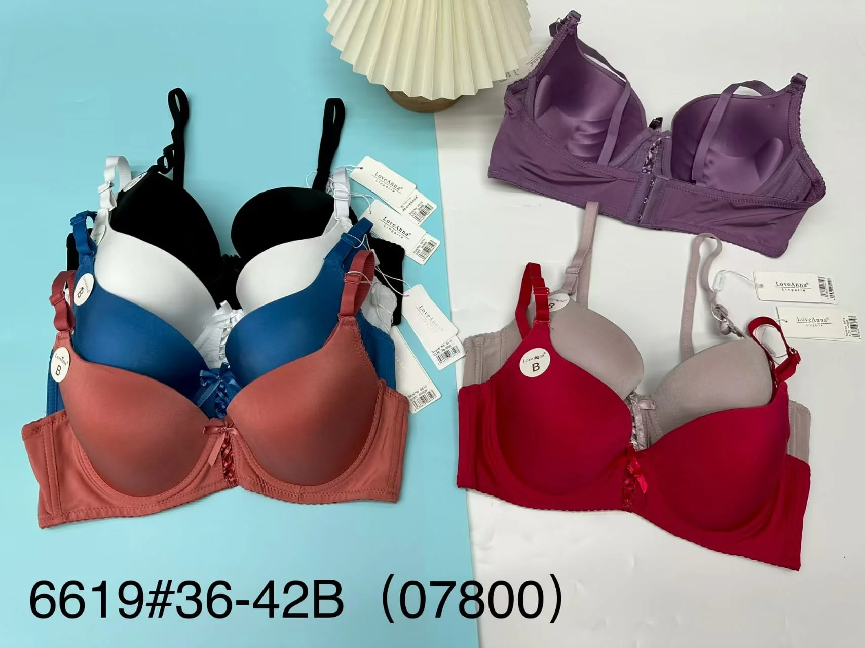 Sujetadores con push-HS25-6619# 1 Sujetadores con push-HS25-6619#