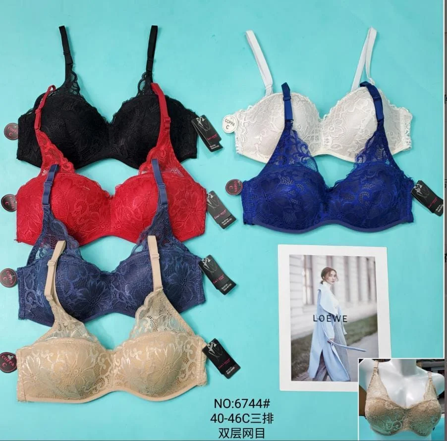 Sujetadores de encaje-HS25-6744 1 Sujetadores de encaje-HS25-6744