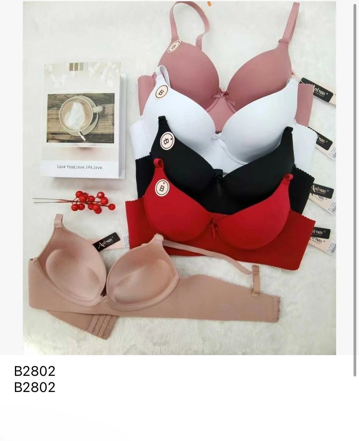 Sujetadores push up-HS25-B2802 1 Sujetadores push up-HS25-B2802