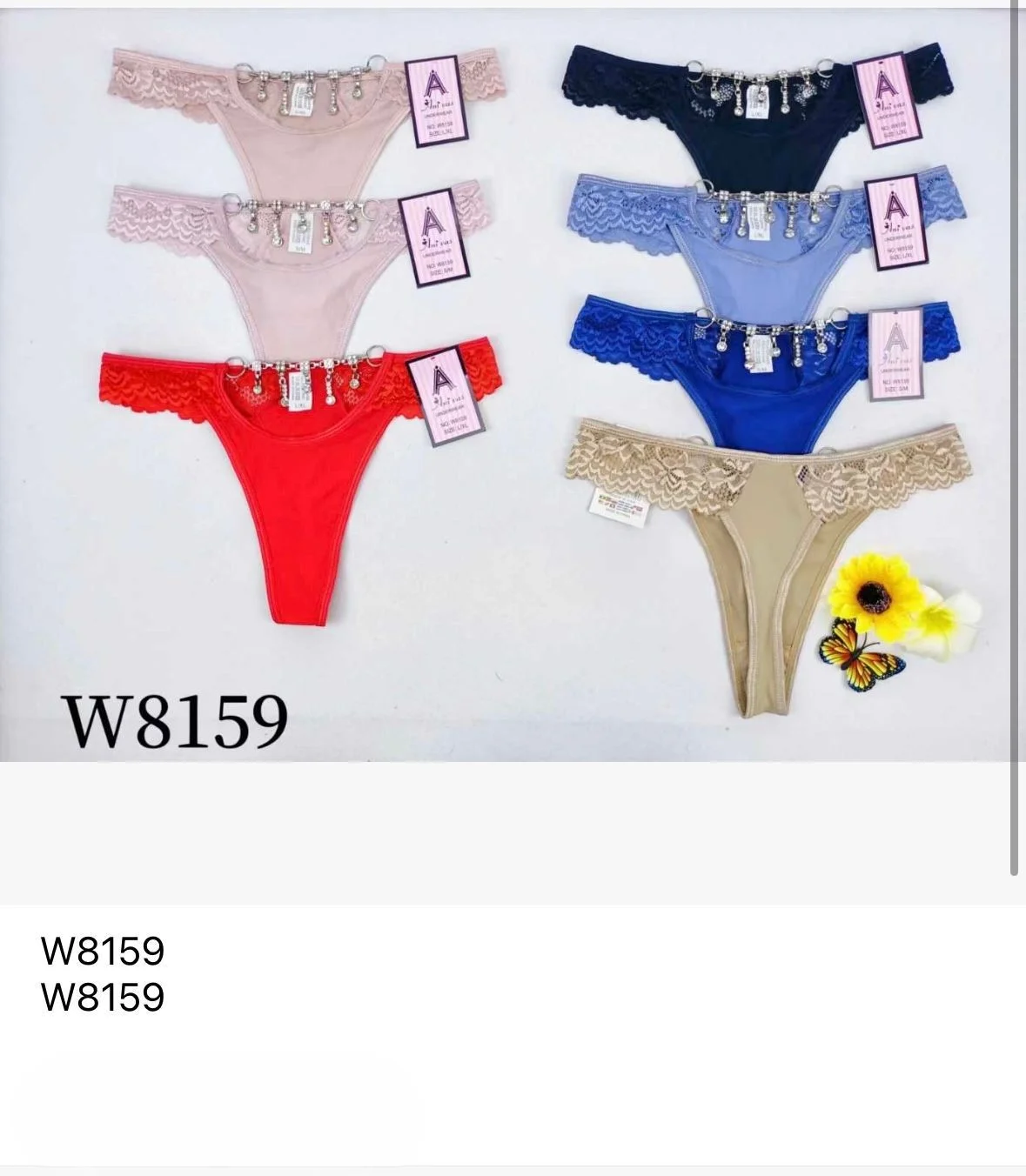 Tangas de encaje con detalles-HS25-W8159 1 Tangas de encaje con detalles-HS25-W8159