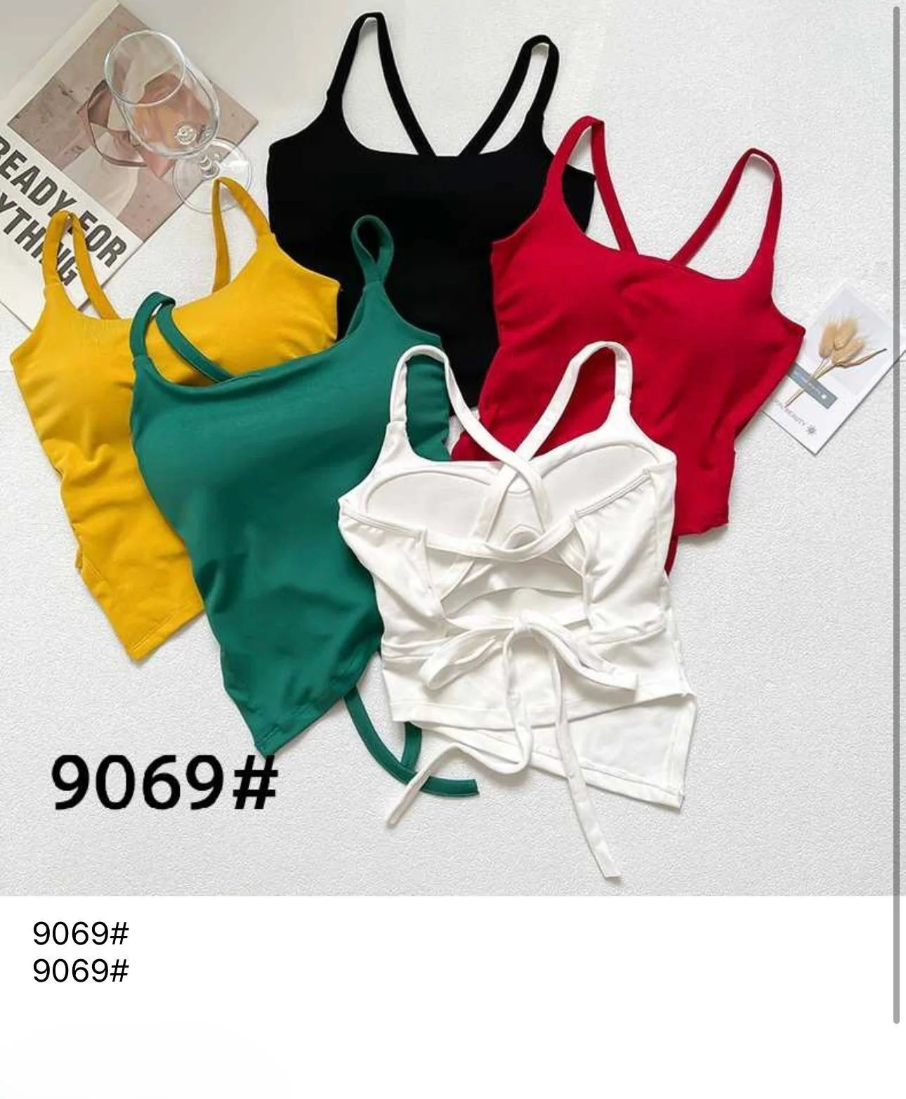 Top con tirantes múltiples-HS25-9069# 1 Top con tirantes múltiples-HS25-9069#