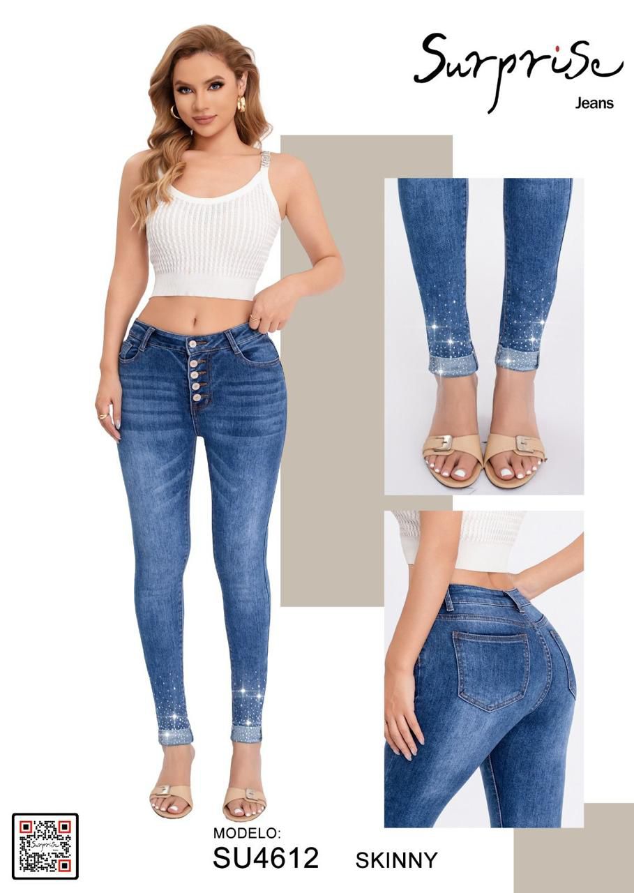 Jeans Skinny Surprise-SU4612-6-SU4612p 1 Jeans Skinny Surprise-SU4612-6-SU4612p