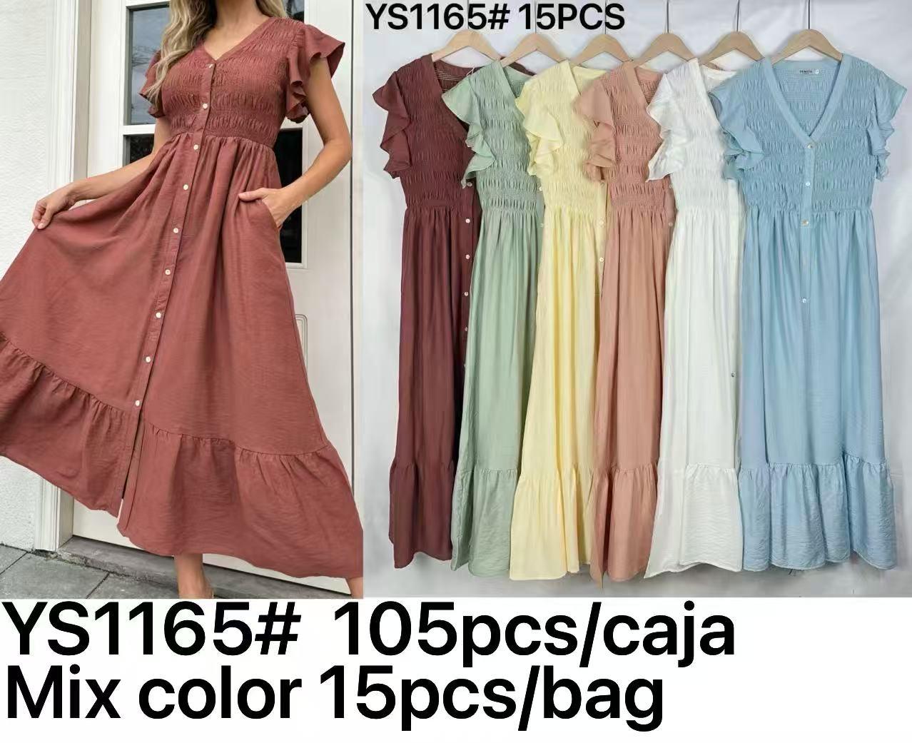 vestido-largo-de-cuello-v-con-mangas-de-volantes-y-smock-2319-9790ca31-d48f-4d1f-99d0-aa506e074112